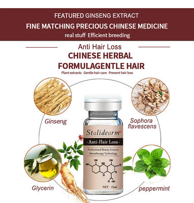 Ampoule Serum Anti Hair Loss Serum Plant Ingredient Natural Hair Growth Essence Microneedling Serum Set
