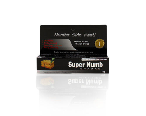 Super Numb 10g Tattoo Numbing Cream Lidocain Cream Permanent Makeup Numb Cream Factory Wholesale price TKTX