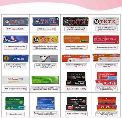 Tattoo 13g Anesthetic Proaegis Numb Cream 40% BL Customized Packaging For Microblading