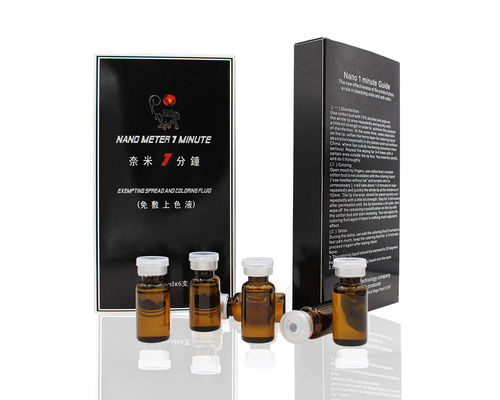 Nano Meter 1 Minute Liquid Tattoo Anesthetic Solution 1 Minute Fixed Color For Microblading