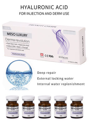 Private Label Injectable Hyaluronic Acid Exosomes Serum Skin Booster Mesotherapy Injection