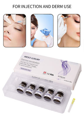 Private Label Injectable Hyaluronic Acid Exosomes Serum Skin Booster Mesotherapy Injection