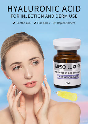 Private Label Moisturizing Hyaluronic Acid Serum Injections Luxury Mesotherapy Injections For younger Face