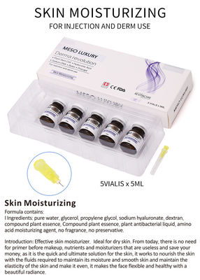Mesotherapy Skin Moisturizing Serum 5ml Transparent Hyaluronic Acid Serum For Face