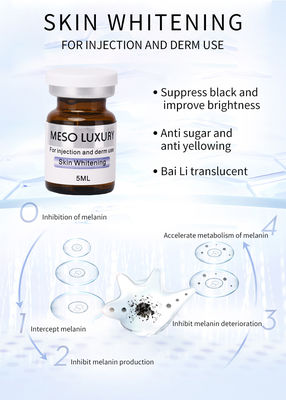 Brightening Skin Whitening Injection 5 bottle anti aging For dermapen