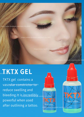 TKTX Numbing Gel Tattoo Lidocaine Gel Permanent Makeup Anesthetic Gel For Lip Eyebrow Tattoo