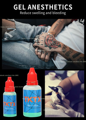 TKTX Numbing Gel Tattoo Lidocaine Gel Permanent Makeup Anesthetic Gel For Lip Eyebrow Tattoo