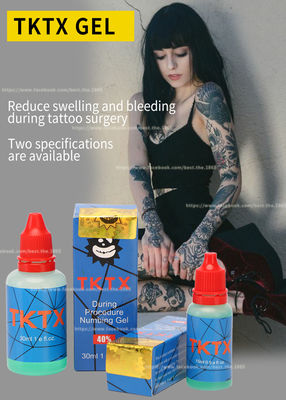 TKTX Numbing Gel Tattoo Lidocaine Gel Permanent Makeup Anesthetic Gel For Lip Eyebrow Tattoo
