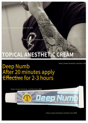 Tattoo Deep Numb Cream Good Quality Speed Numb Lidocaine Cream