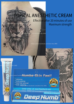 Tattoo Deep Numb Cream Good Quality Speed Numb Lidocaine Cream
