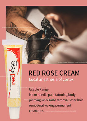 Red Rose Numb Cream Permanent Makeup Lidocaine Anesthetic Cream Lip Eyebrow Tatoo