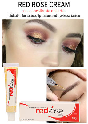 Red Rose Numb Cream Permanent Makeup Lidocaine Anesthetic Cream Lip Eyebrow Tatoo