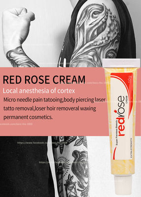 Red Rose Numb Cream Permanent Makeup Lidocaine Anesthetic Cream Lip Eyebrow Tatoo