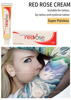 Red Rose Numb Cream Permanent Makeup Lidocaine Anesthetic Cream Lip Eyebrow Tatoo