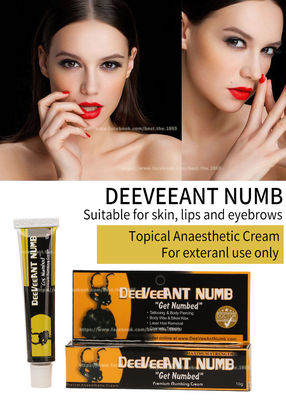 Deeveeant Numb Cream Permanent Makeup Lidocaine Cream High Quality Tattoo Anesthetic Cream