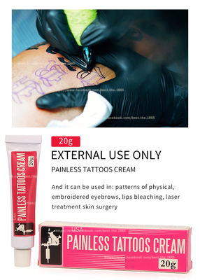 Tattoo Painless Cream Anesthetic Numbing Cream 10g 20g 30g Tube Pain Relieving