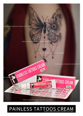 Tattoo Painless Cream Anesthetic Numbing Cream 10g 20g 30g Tube Pain Relieving