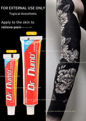 Dr Numb Anesthetic Cream Tattoo Lidocaine Cream For Lip Eyebrow Tattoo