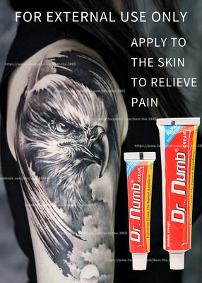 Dr Numb Anesthetic Cream Tattoo Lidocaine Cream For Lip Eyebrow Tattoo