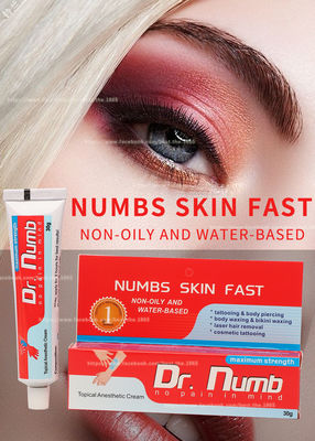 Dr Numb Anesthetic Cream Tattoo Numbing Cream Good Quality Permanent Makeup Lidocaine Cream