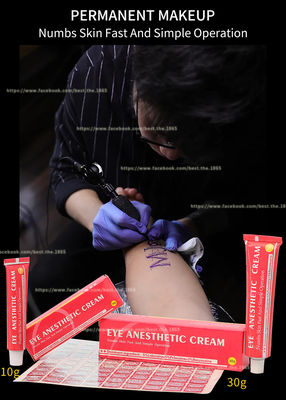 Highly Effective Eye Anesthetic Numbing Cream 10g 30g Piercing Numb Cream Pink White Color