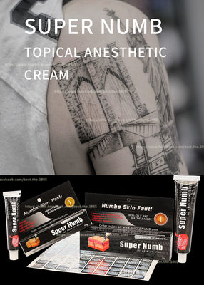 Super Numb 10g 30g Tattoo Stop Pain Cream  Pink White Cream Apply For 20mins Effective For 3 Hours Wholesale Price