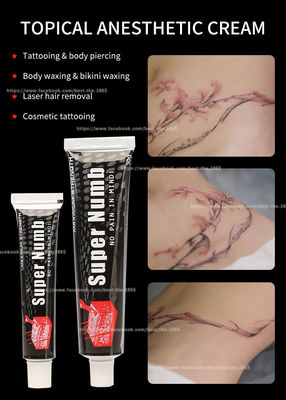 Super Numb 10g 30g Tattoo Stop Pain Cream  Pink White Cream Apply For 20mins Effective For 3 Hours Wholesale Price