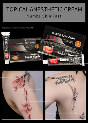 Super Numb 10g 30g Tattoo Stop Pain Cream  Pink White Cream Apply For 20mins Effective For 3 Hours Wholesale Price