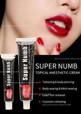 Super Numb 10g 30g Tattoo Stop Pain Cream  Pink White Cream Apply For 20mins Effective For 3 Hours Wholesale Price