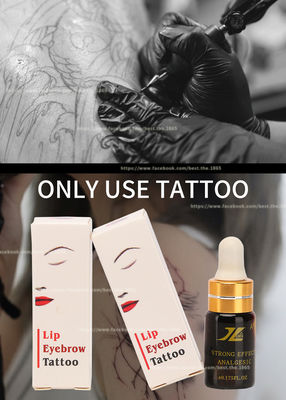 JILONG LIP EYEBROW TATTOO ANESTHETIC SOLUTION LIQUID PAINLESS EFFECTIVE LASTING FOR 3 HOURS TATTOO NUMBING LIQUID