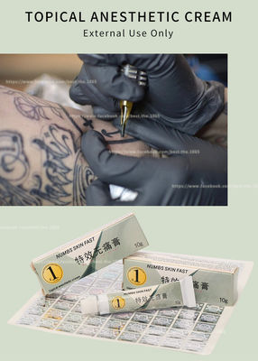 Numbs Skin Fast Dr. Numb 10g Permanent Makeup Painless Cream Stop Pain Effective External Use Only TKTX 10g