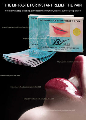 Lip Tattoo Anesthetic Lip Paste Permanent Makeup Lip Numbing Pad