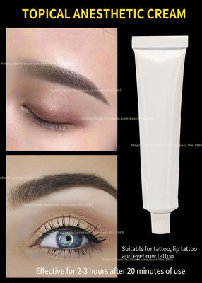 Lidocaine Cream Tattoo Painless Cream Private Label White Tube 10g 30g high quality Tattoo Anesthetic Cream
