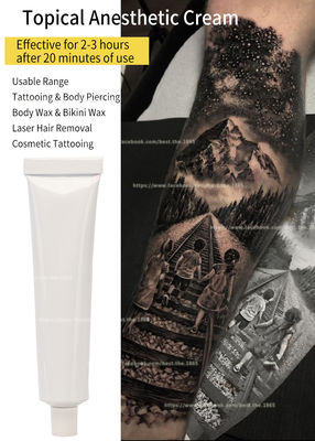 Lidocaine Cream Tattoo Painless Cream Private Label White Tube 10g 30g high quality Tattoo Anesthetic Cream