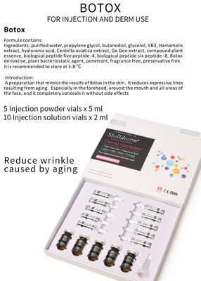 Botox Mesotherapy Solution Injectable Serum Exosomes Treatment Medical Beauty Dermal Filler