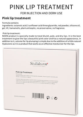 Stalideram Brand Pink Lip Injection Treatment Serum Derma Microneedling Mesotherapy Lip Repair Essence