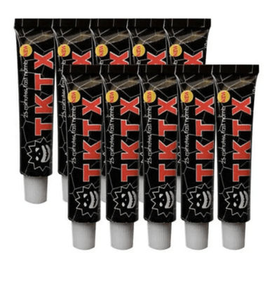 Black 55% TKTX Tattoo Numbing Cream PMU Eyebrow Lip Body Tattoo Aftercare Ointment