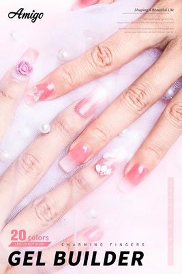56ml UV Nail Builder Gel No.5 Odorless HQ Free Hard Glaze 20 Colors