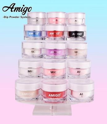 Acrylic Nail Dipping Powder Kit 20 Colors SGS MSDS certificated