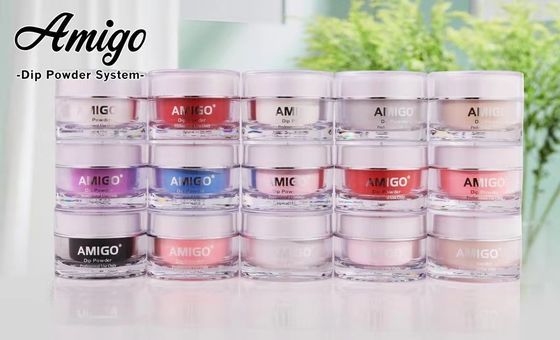 Acrylic Nail Dipping Powder Kit 20 Colors SGS MSDS certificated