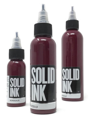 Bordeaux Solid Ink Tattoo Ink 60ML 120ML FDA Approved