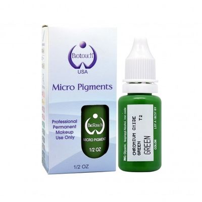 Micro Biotouch Pure Pigment Cosmetic Permanent Makeup Tattoo Ink For Eyebrow Lips