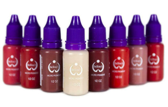 Biotouch Micro Pigment Tattoo Ink Chocolate Brown 1/2 Oz For Eyebrow Lip Tattoo Permanent Makeup Pigment