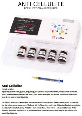Exosome injection Anti Cellulite MESO Injectable Mesotherapy Solution Slimming Serum Set Leg Body Waist Fat Burning