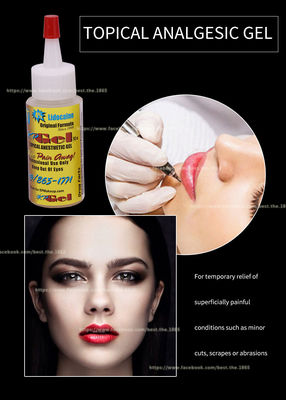 SSJ 48 Tattoo Numbing Gel 30ML Permanent Makeup Anesthetic Gel For Lips