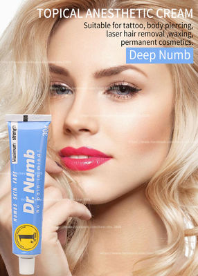 DR NUMB 10g Tattoo Painless Cream Lidocaine Cream Permanent Makeup Numbing Cream Eyeliner Tattoo Numb Cream