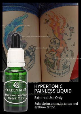 Golden Rose Tattoo Anesthetic Liquid Good Quality Permanent Makeup Numbing Solution